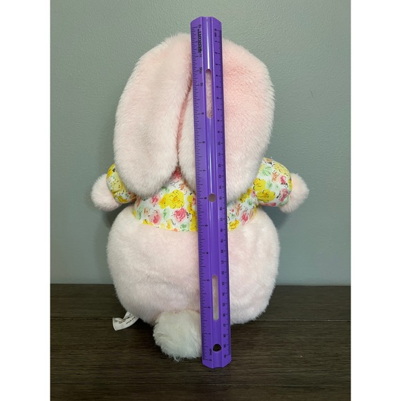 America Wego Bunny Rabbit Pink Plush Floppy Ears Easter Stuffed Animal Toy - Picture 5 of 5